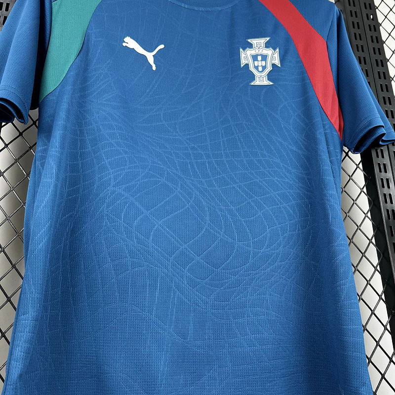 Portogallo Portugal Training Shirt Blue Red Green 2