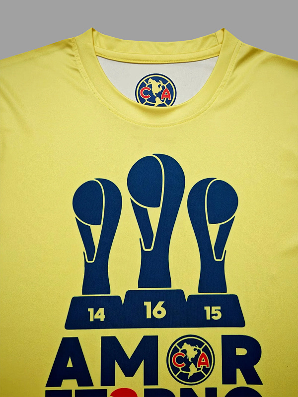 Messico 24/25 Club America Yellow Champion Shirt 2