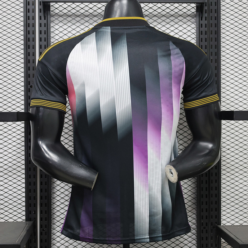 Real Madrid 26/27 Real Madrid Special Player Striped Black and Purple Gold 2