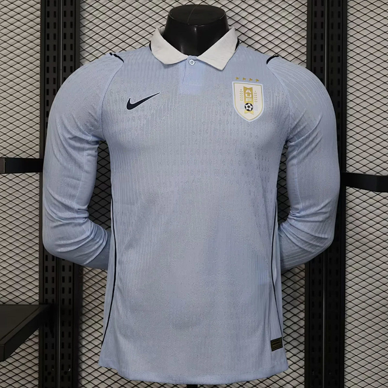 Uruguay Uruguay Home Long Sleeve Player