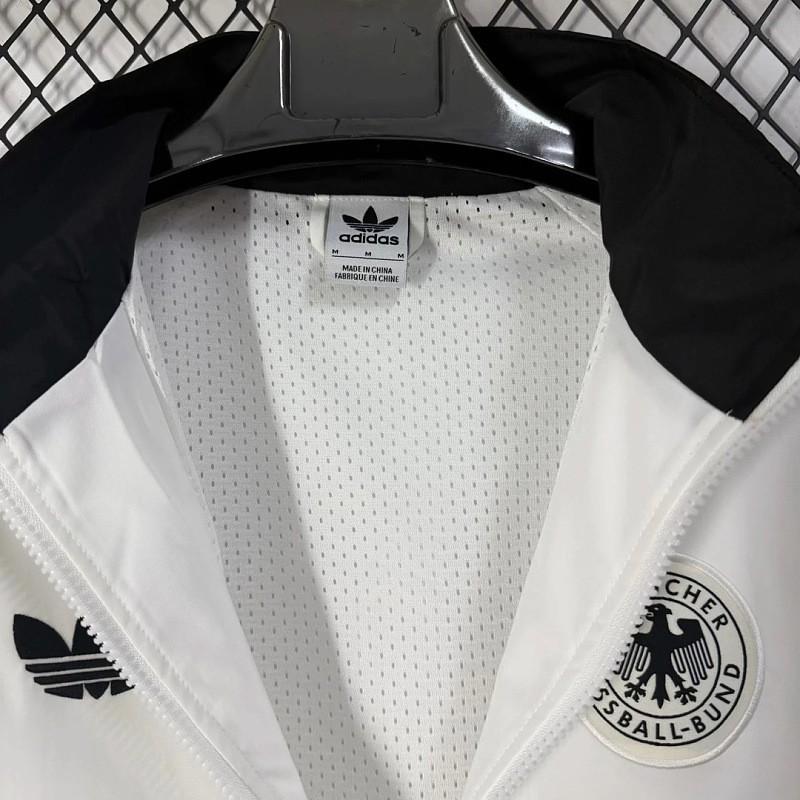 Germania Germany Originals Trefoil White Track Jacket 5