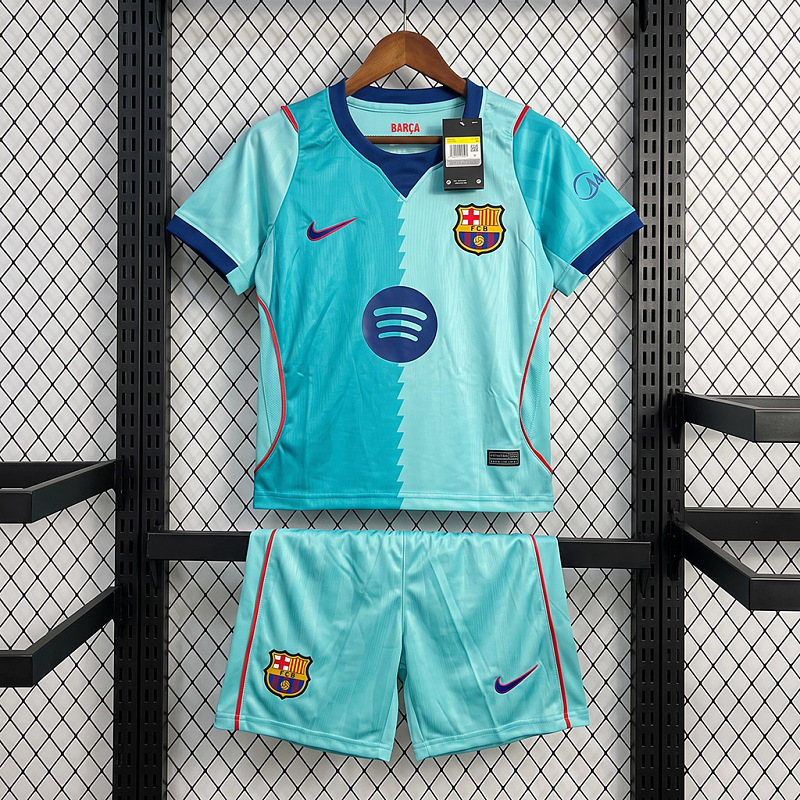 Barcelona 26/27 Barcelona Third Kids Size 16-28 2