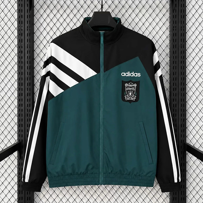 Liverpool 95/96 Liverpool Green Back Track Jacket