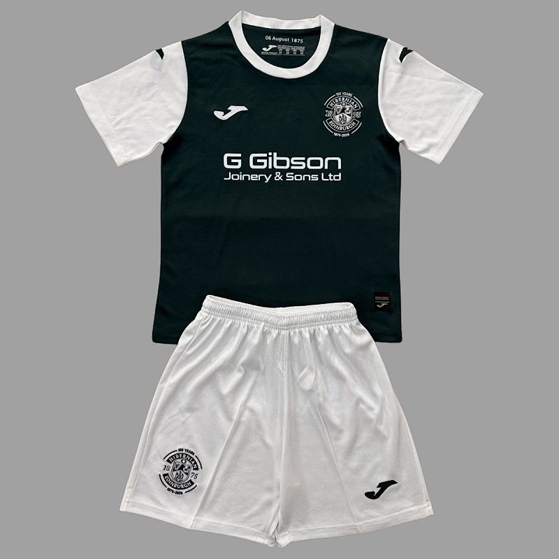 Hibernian Soccer 25/26 Hibernian Home Kids Size 16-28