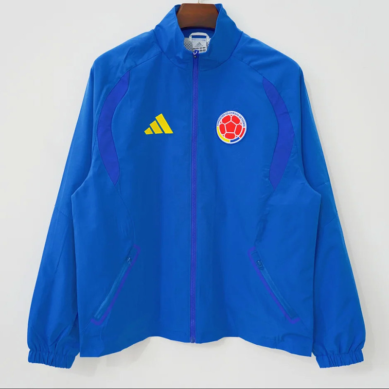 Colombia Colombia All Blue Windbreaker