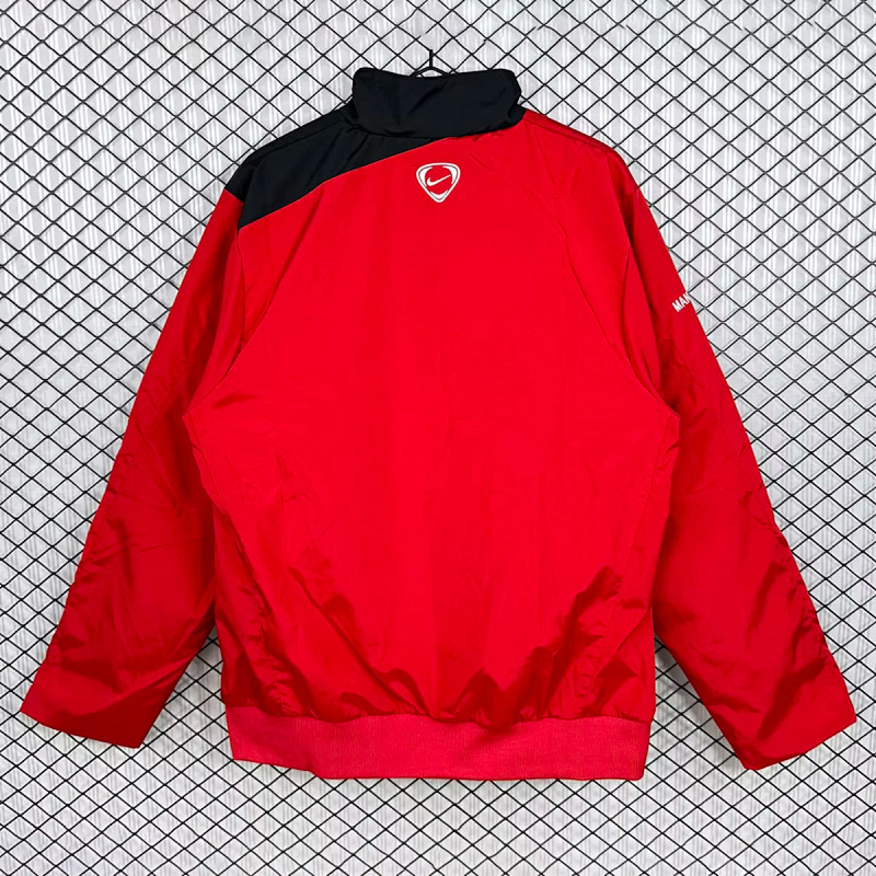 Manchester United 07/08 Manchester United Red Track Jacket 7