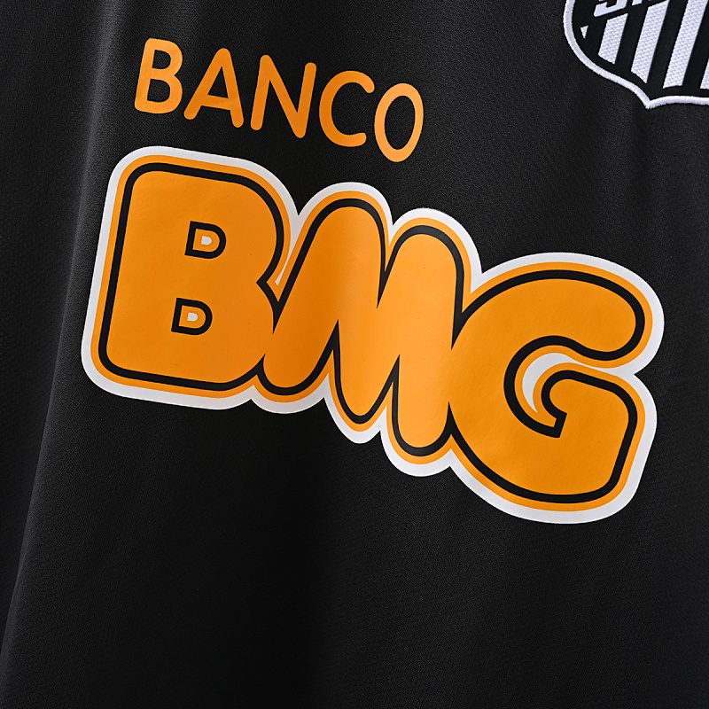 Santos Santos Neymar Special Version With Sleeve Sponsor Retro 7