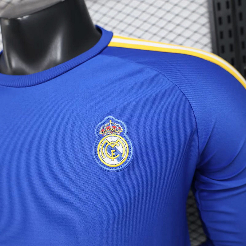 Real Madrid 26/27 Real Madrid x Adidas Originals Blue Long Sleeve 4