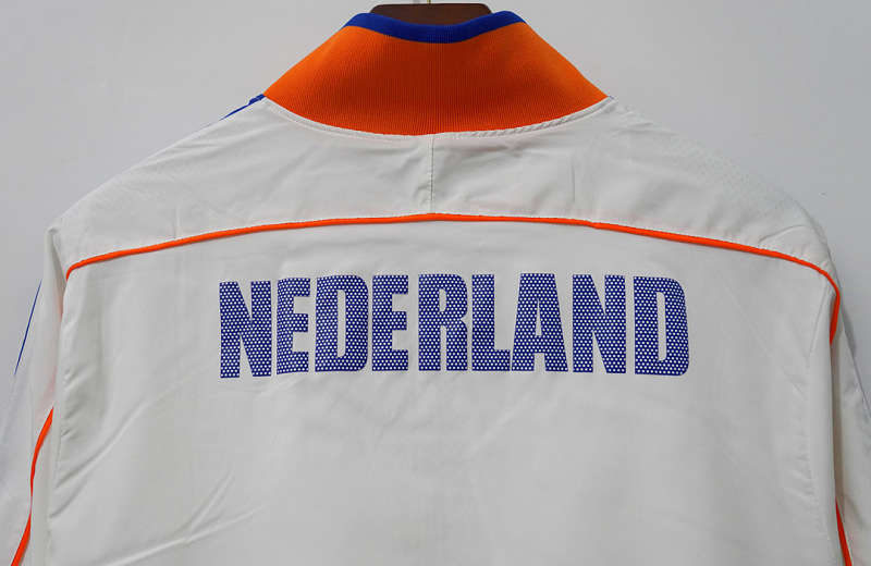 Olanda Netherlands White Windbreaker 7