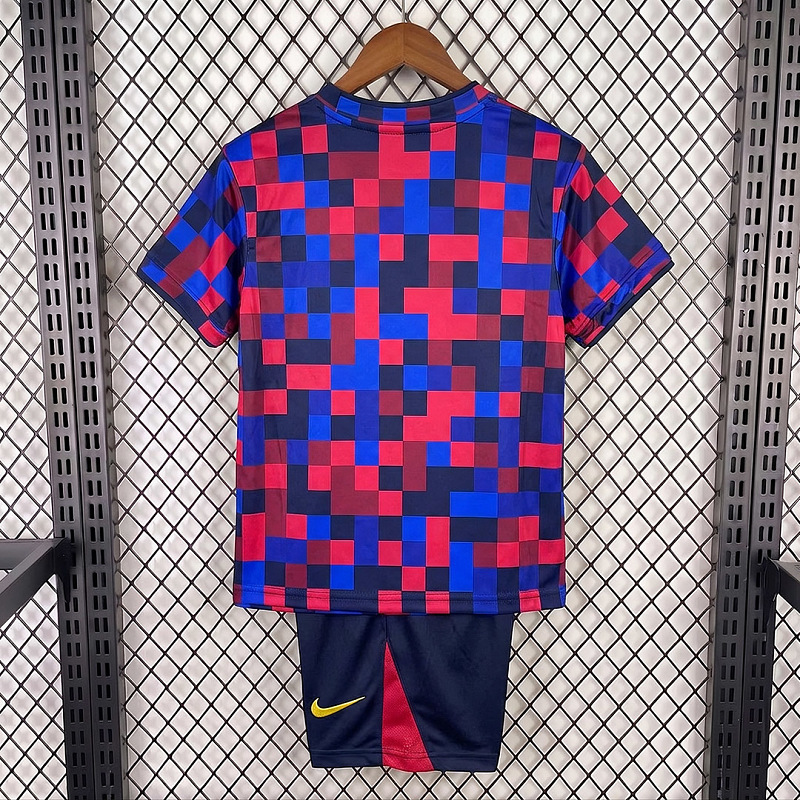 Barcelona 26/27 Barcelona Pre-Match 4 Kids Jersey 2