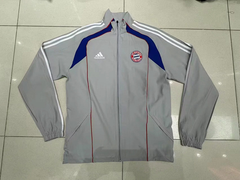 Bayern Munich Bayern Munich UBP Gray Track Jacket 5