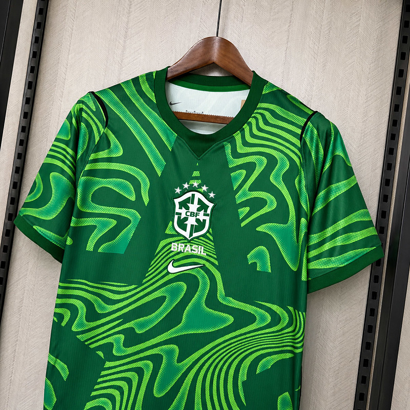 Brasile Brazil Goalkeeper Green 4