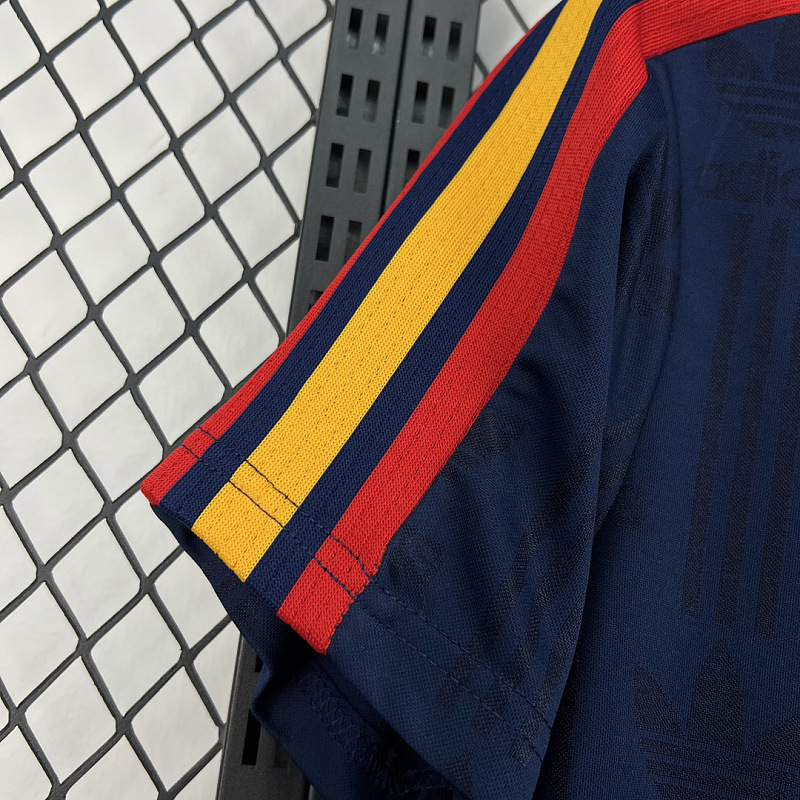 Spagna Spain OG Lifestyler Dark Blue Jersey 3