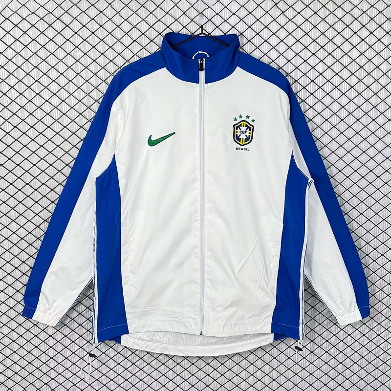 Brasile Brazil White Track Jacket