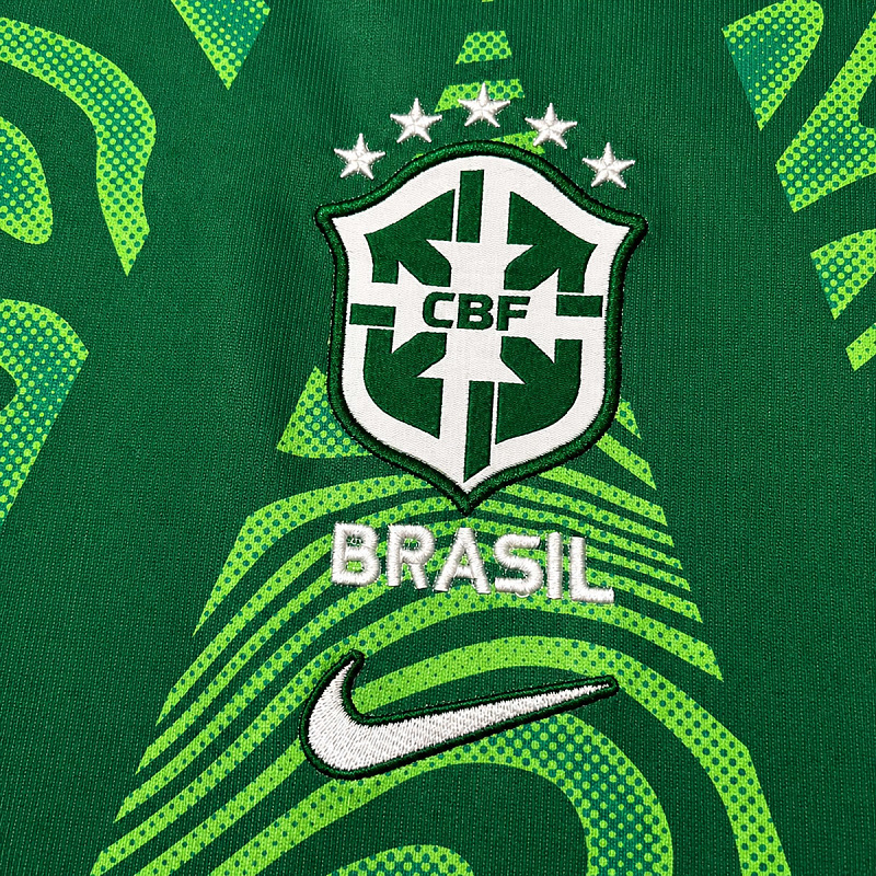 Brasile Brazil Goalkeeper Green 3