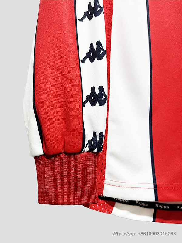 Red Star 99/01 Red Star Belgrade home long sleeve retro size S-2XL 3