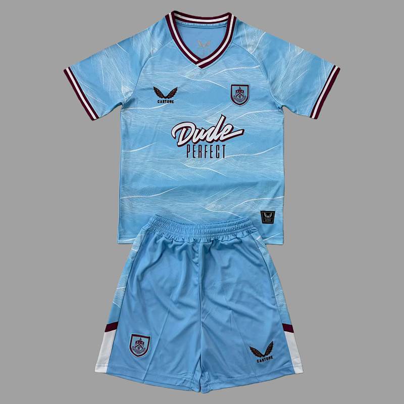 Burnley Soccer 25/26 Burnley Away Kids Size 16-28