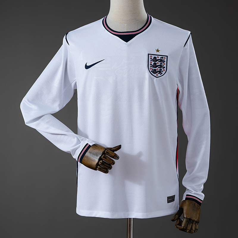 Inghilterra England Home Long Sleeve