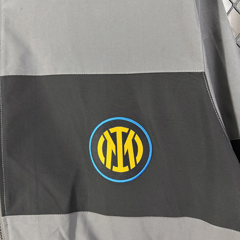 Inter 26/27 Inter Milan I96 Grey Windbreaker 3