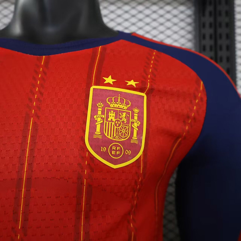 Spagna Spain Home 2 Stars Player Long Sleeve 4