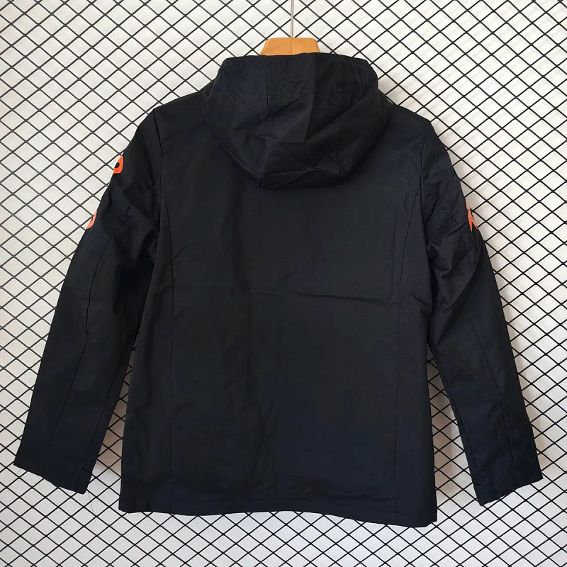 Brasile Brazil Black Windbreaker Jacket 7