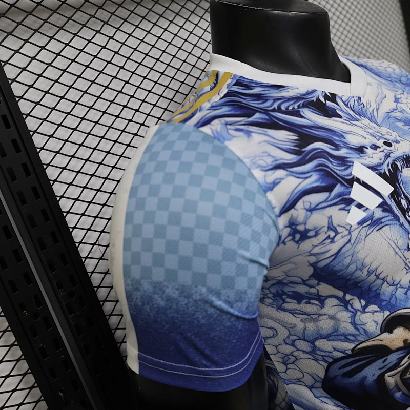 Giappone Japan Samurai Sapphire Blue Dragon Player 5
