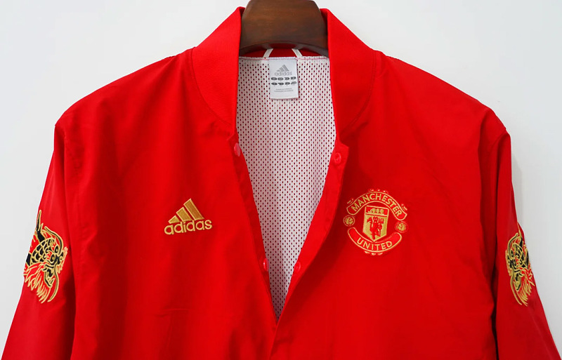 Manchester United 19/20 Manchester United Red Windbreaker 12