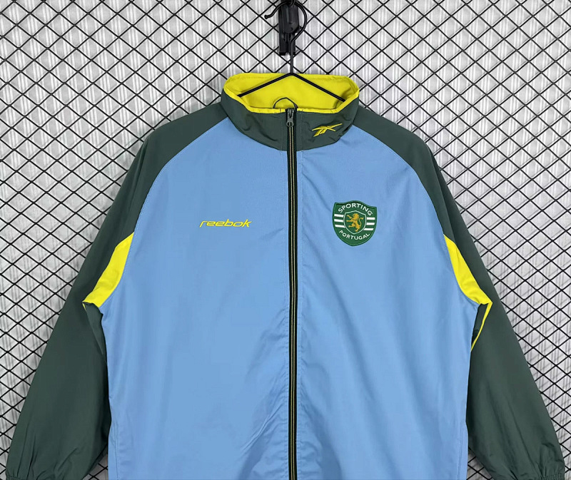 Sporting CP 02/03 Sporting CP Lisbon Track Windbreaker Jacket 5