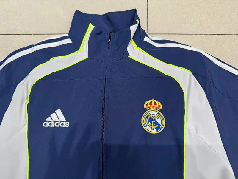 Real Madrid Real Madrid UBP Blue Track Jacket 5