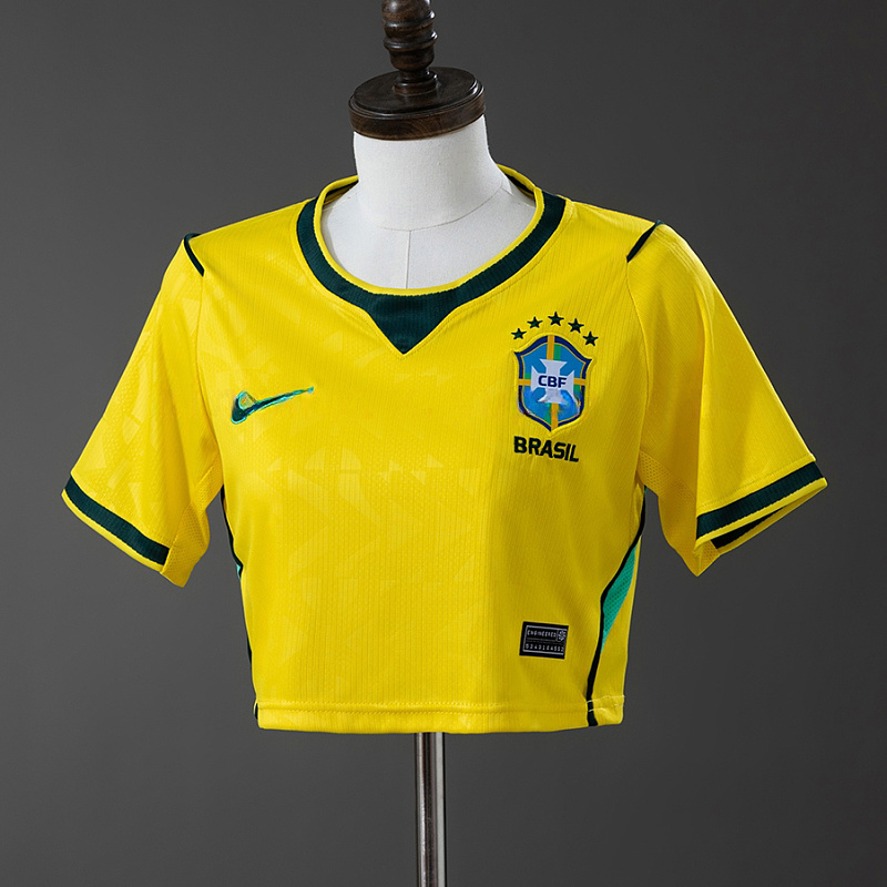 Brasile Brazil Home Crop Top Women