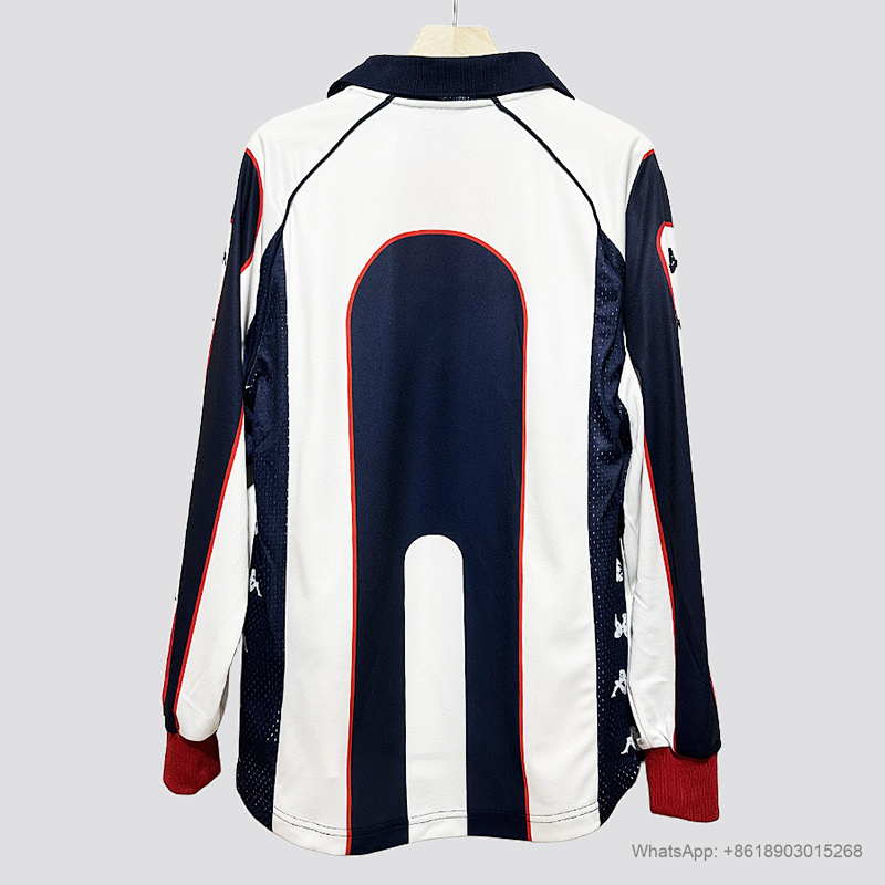 Red Star 99/01 Red Star Belgrade away long sleeve retro size S-2XL 8