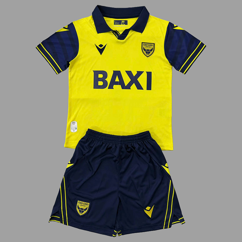 Oxford United 25/26 Oxford United Home Kids Size 16-28