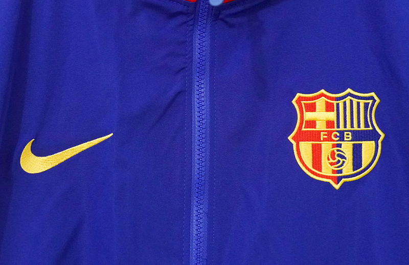 Barcelona 24/25 Barcelona Blue Red Windbreaker 5