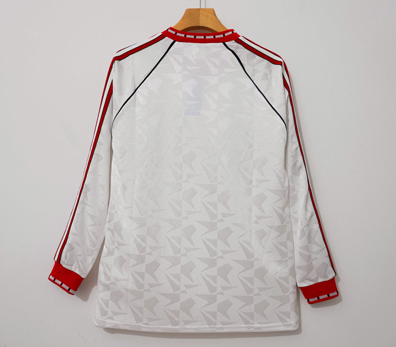 Manchester United 90/91 Manchester United European Cup Winner's Cup Final Long Sleeve Retro 10