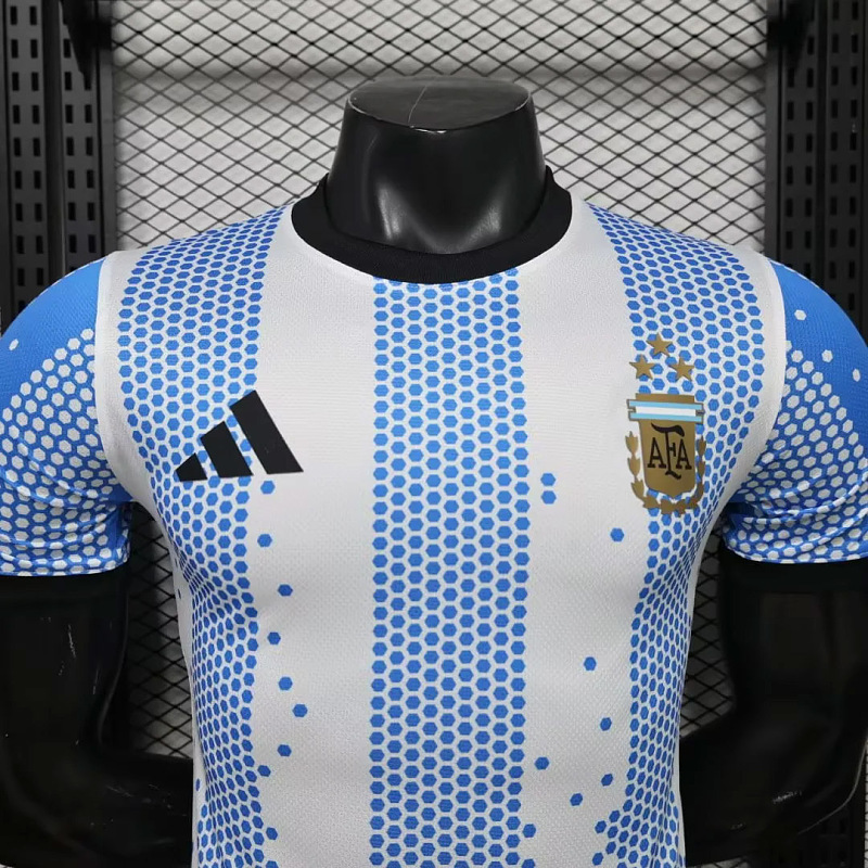 Argentina Argentina Special Player Distinctive Dot-Gradient Blue White 2