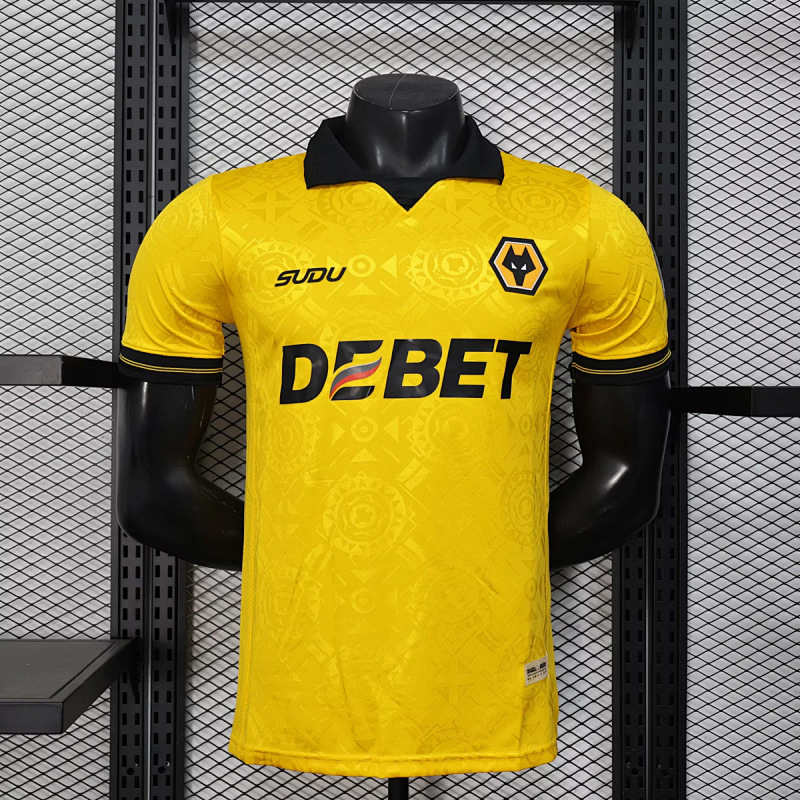 Wolves 25/26 Wolverhampton Wanderers Wolves Home Player 2