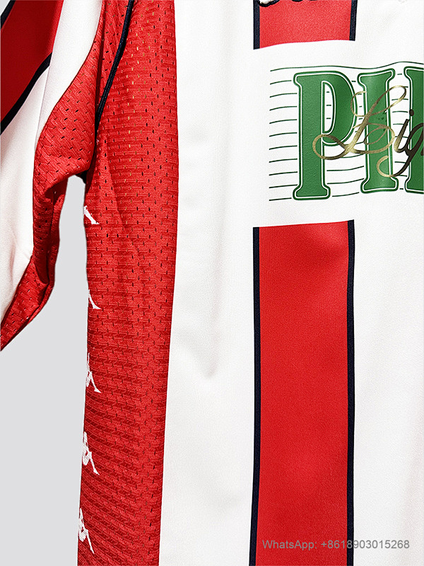 Red Star 99/01 Red Star Belgrade home long sleeve retro size S-2XL 4