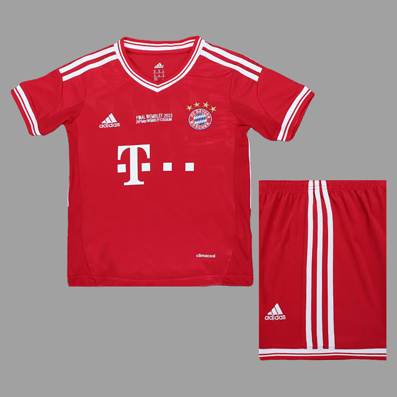 Bayern Munich 13/14 Bayern Munich Champions League Final Kids Retro Size 16-28