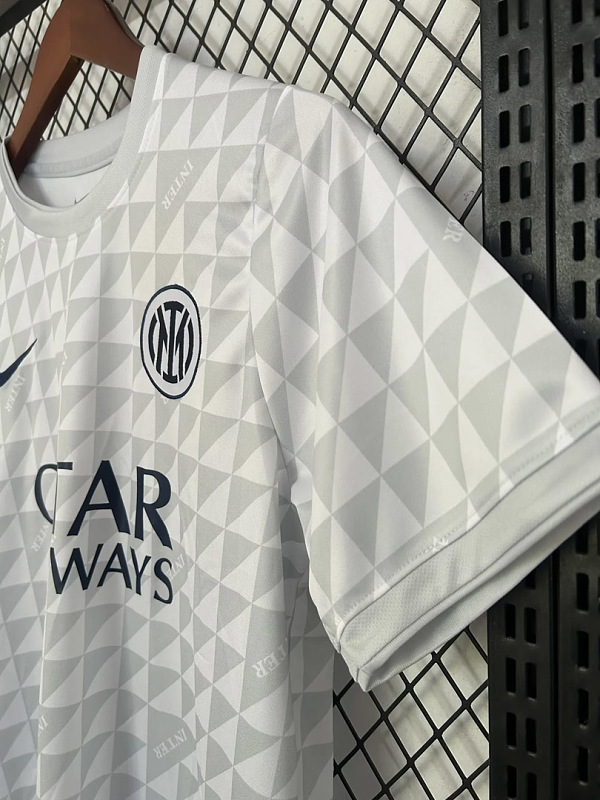 Inter 26/27 Inter Milan Away Pre-Match White Jersey 4