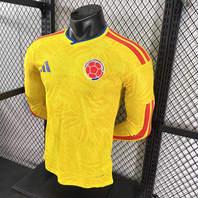 Colombia Colombia Home Long Sleeve Player 3
