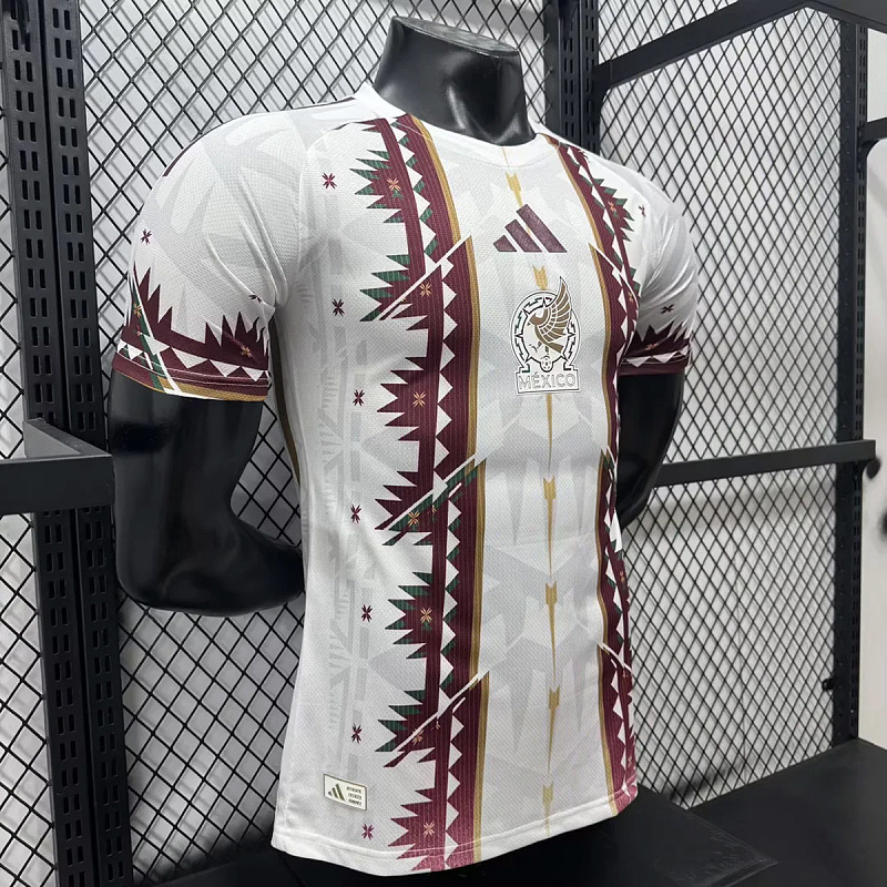 Messico Mexico White Maroon Player 5