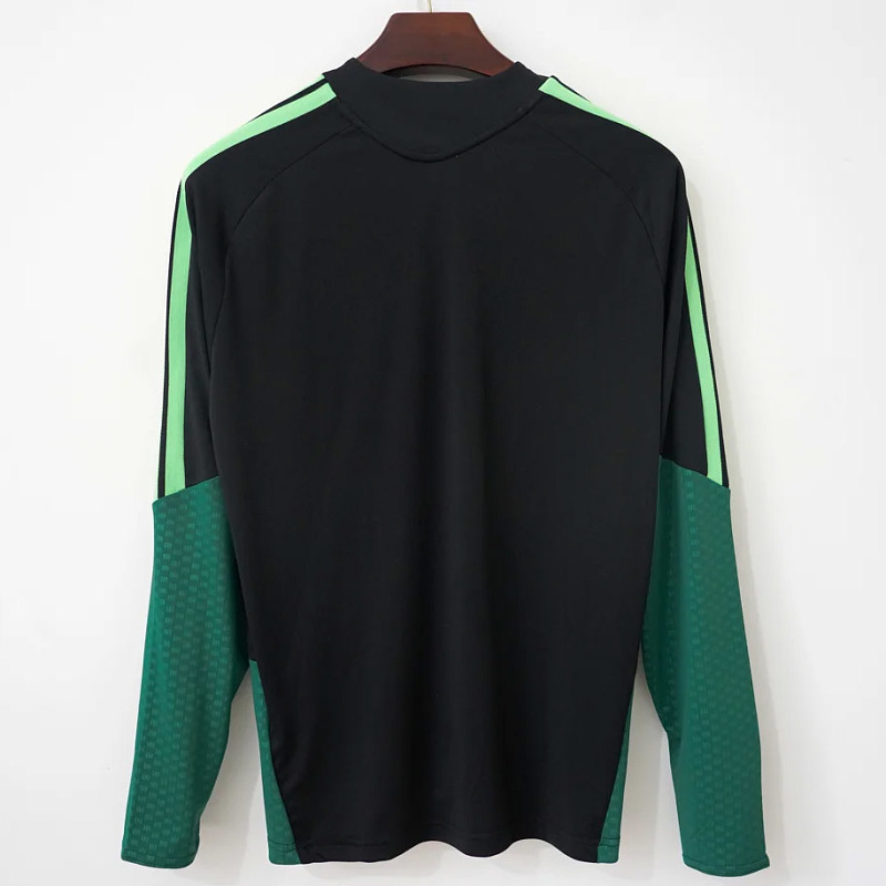 Messico Mexico Black Green Tiro Training Jersey 7