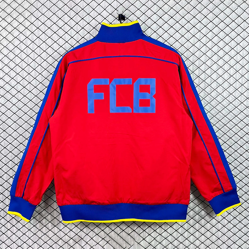 Barcelona 10/11 Barcelona Red Windbreaker 6