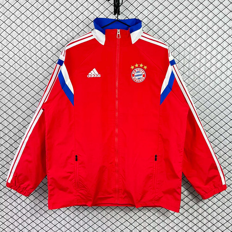 Bayern Munich 14/15 Bayern Munich Home Red Windbreaker