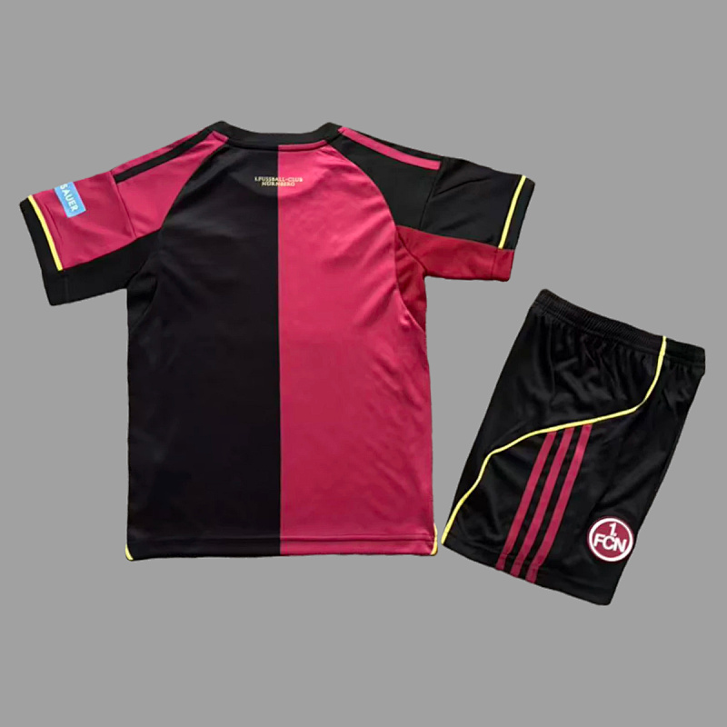 Nurnberg Soccer 25/26 Nurnberg Home Kids Size 16-28 2