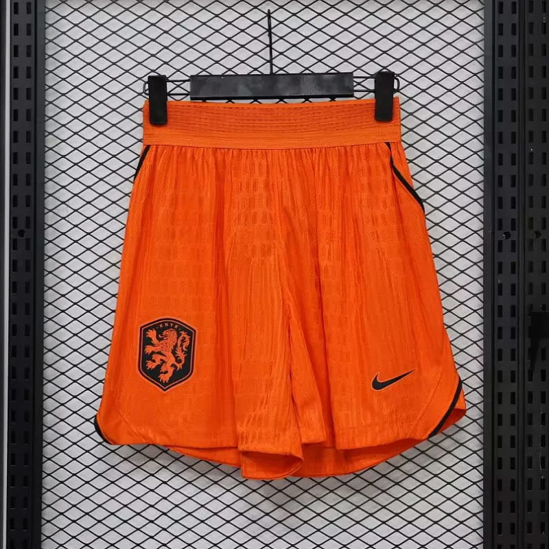 Olanda Netherlands Orange Player Soccer Shorts