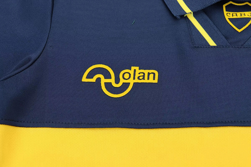 Boca Juniors 93/95 Boca Juniors Home Kids Retro Size 16-28 7