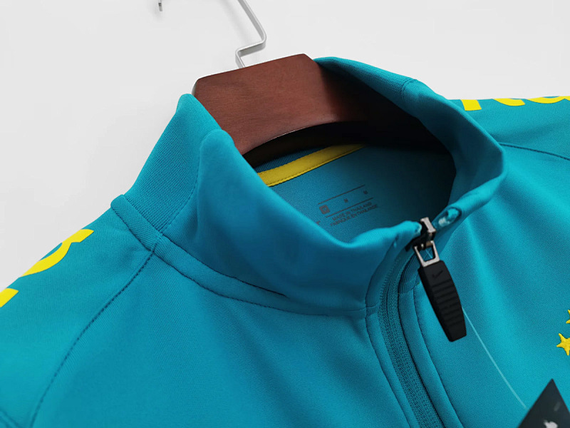 Brasile Brazil Lake Blue Training Jacket 6