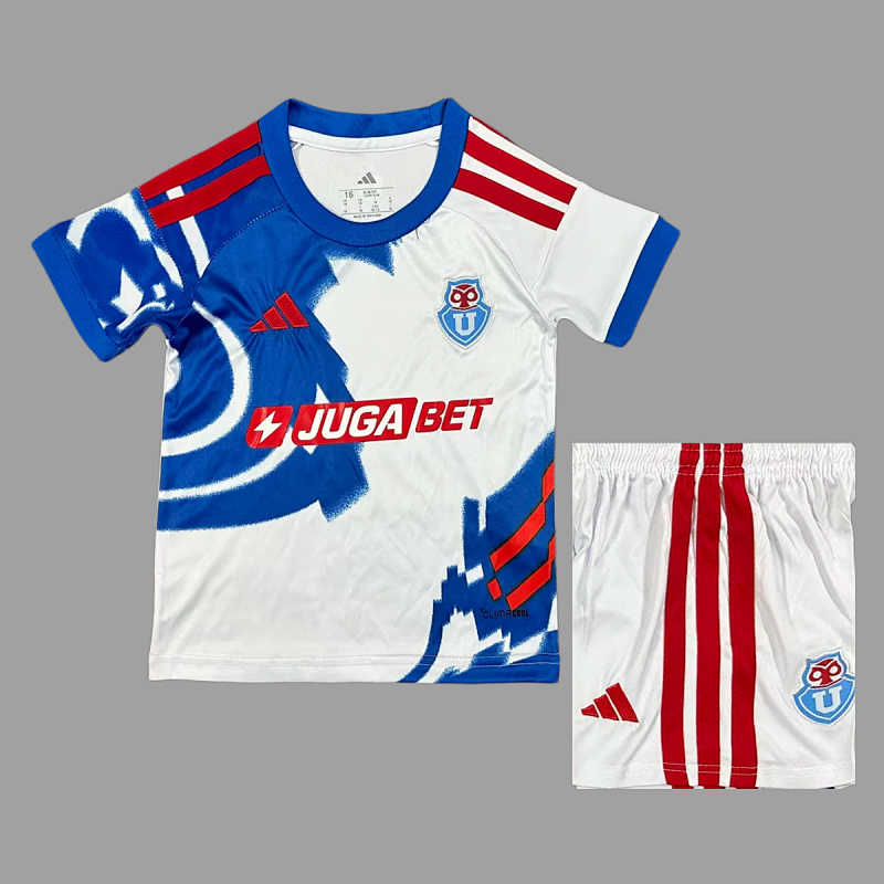Universidad de Universidad de Chile Away Kids Size 16-28