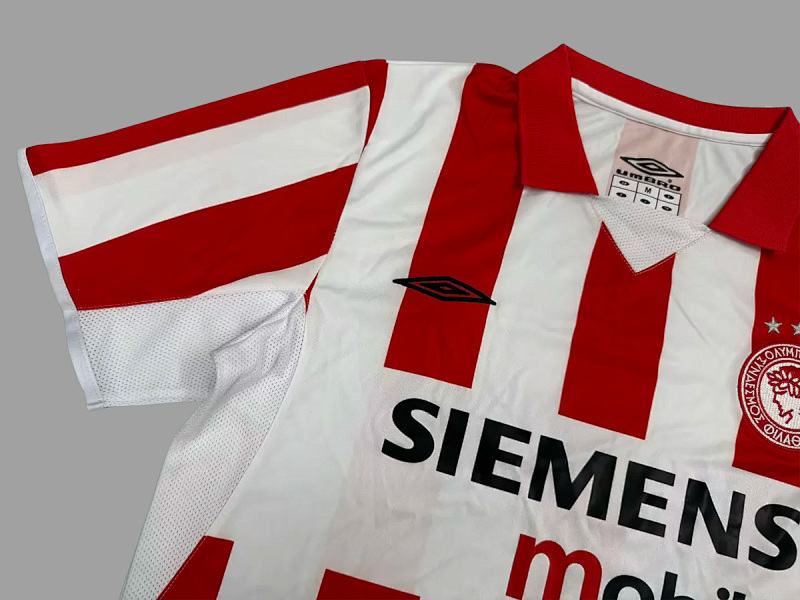 Olympiacos Soccer 04/05 Olympiacos Home Retro 4